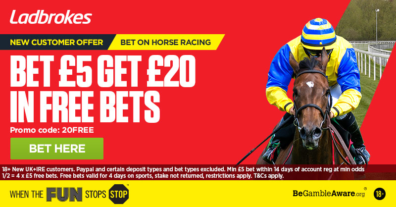 Ladbrokes horse racing betting bonus